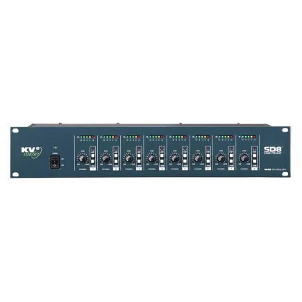 KV2 Audio VHD SD8 8-kanałowy przedwzmacniacz/spliter